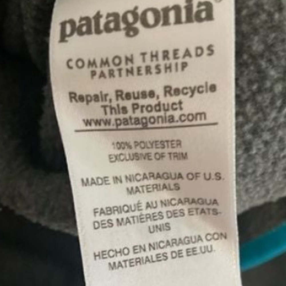 Patagonia Synchilla Fleece Pullover Women's Small Grey - Picture 5 of 5
